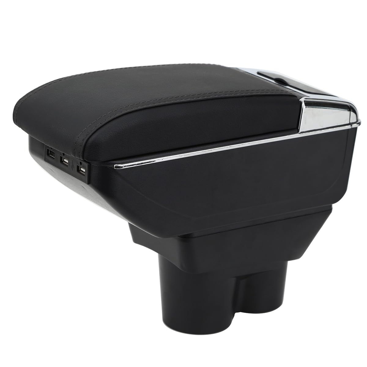 YJYWZH Compatible with Opel CORSA E Armlehnen Auto Mittelkonsole Armlehne Innenausstattung Armauflage Schwarz Leder Armstütze mit USB Anschluss YJYWZH Compatible with Opel CORSA E Armlehnen Auto Mittelkonsole Armlehne Innenausstattung Armauflage Schwarz Leder Armstütze mit USB Anschluss von YJYWZH