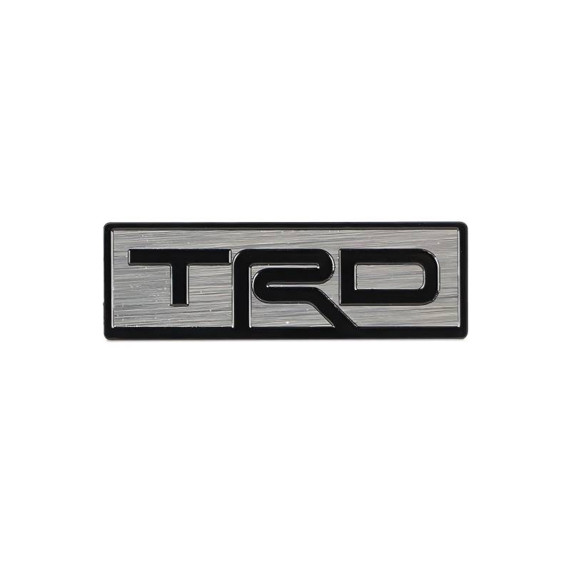 YK ZAOOER TRD Logo Lenkrad Innen Aufkleber, TRD Selbstklebende PVC-Abzeichen, Autoaufkleber, Fahrzeug-spezifisch, Auto von YK ZAOOER