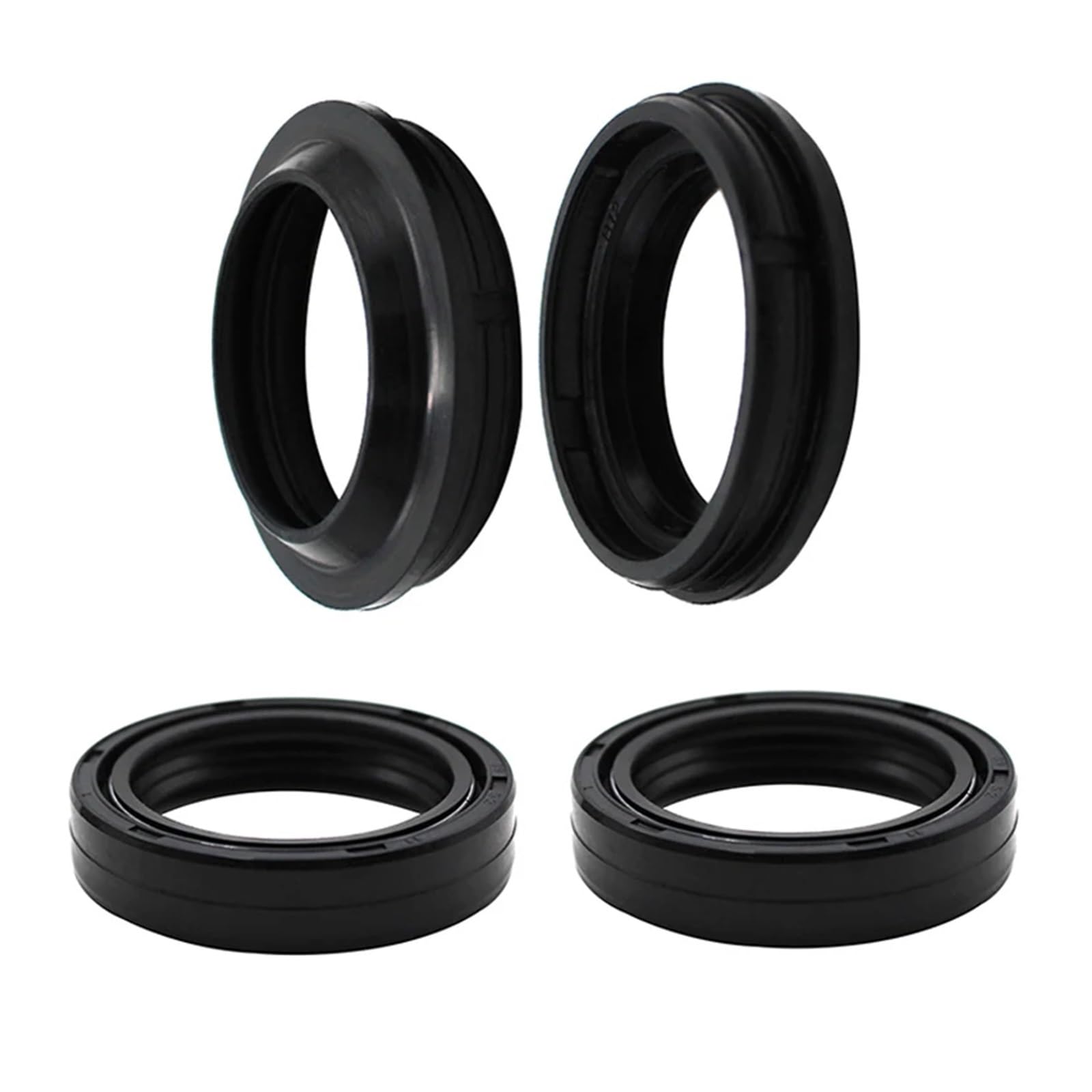 43x55 43 55 Motorrad Teil Gabel Dämpfer Öl Dichtung for VMX1200 VMX 1200 V-Max 1993-2007(Oil and dust seal) von YKLMGVAW