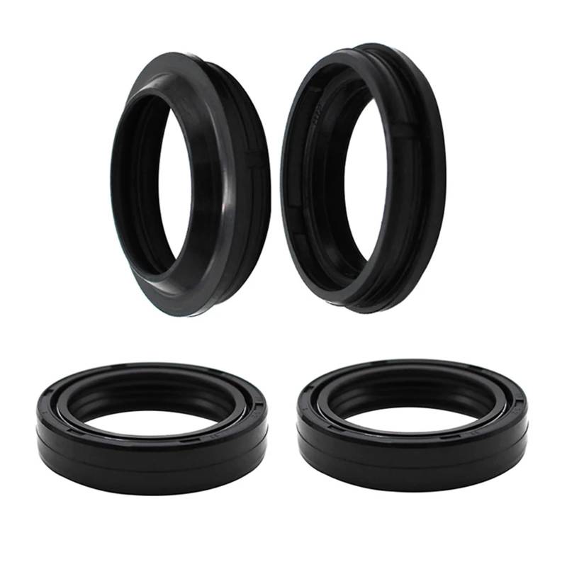 43x55 43 55 Motorrad Teil Gabel Dämpfer Öl Dichtung for VMX1200 VMX 1200 V-Max 1993-2007(Oil and dust seal) von YKLMGVAW