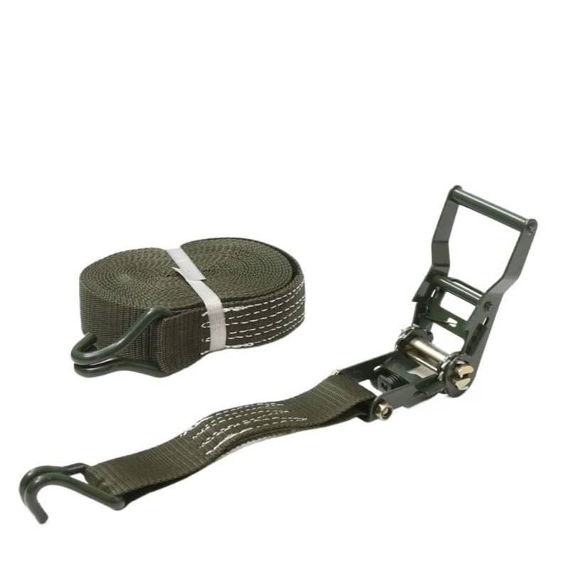 YKMYXZ, Ratschen-Spanngurte – 1,5 Zoll – 10 Fuß – 1 Tonne Zugkraft – Doppelter J-Haken, Hochleistungs-Ratschen-Spanngurte perfekt(20ft) von YKMYXZ