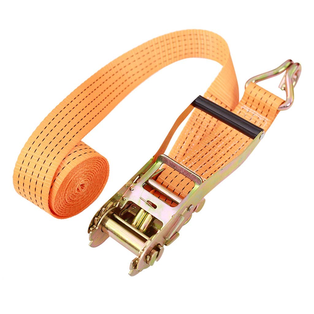 YKMYXZ, Ratschen-Spanngurte – 5 cm breit – 20 Fuß – Zugkraft 5 Tonnen – Hochleistungs-Ratschen-Spanngurte for Ladungsgurte im Bündel(8m) von YKMYXZ