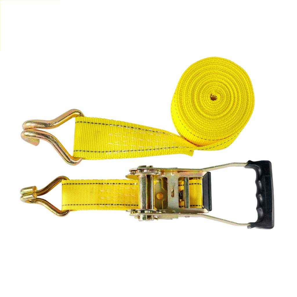 YKMYXZ, Spanngurte – 1,16 kg – 20 Fuß – 6600 Pfund Rallye – 5 cm breit – Hochleistungs-Spanngurte mit Ratsche for Ladungsgurte im Paket(10FT) von YKMYXZ