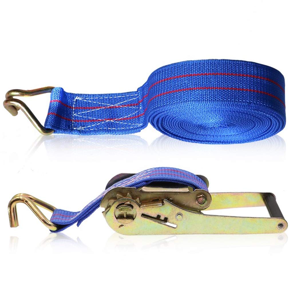 YKMYXZ, Spanngurte - 5,5 cm Breite - 10 m - Zugkraft 800 kg - Hochleistungs-Spanngurte mit Ratsche for Ladungsgurte im Paket mit großen(8m) von YKMYXZ
