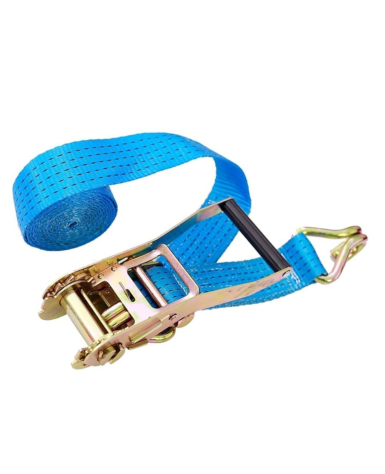 YKMYXZ, Spanngurte – 5 cm breit – 10 Fuß – Zugkraft 5 Tonnen – Hochleistungs-Spanngurte mit Ratsche for Ladungsgurte im Lieferumfang enthalten(2m) von YKMYXZ