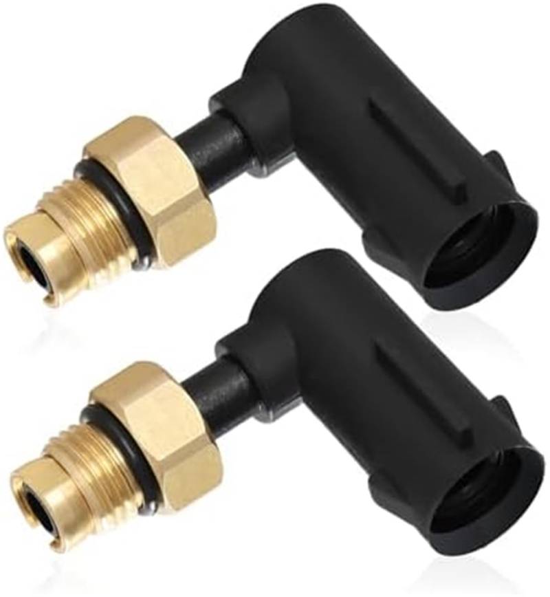 YLHMG 2-teilige Reparatursätze for Federbein-Luftfederbeine, kompatibel mit Jeep, Grand Cherokee 2011–2020, for Dodge, Ram 1500 2011–2020, ersetzt Teil Nr. 68084809AA (ohne Schlauch) Austausch der Fah von YLHMG