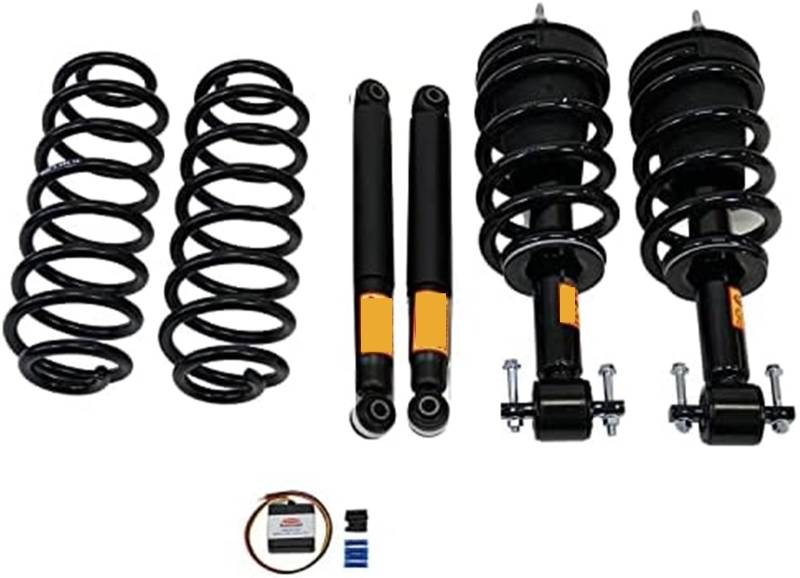YLHMG 4-Rad-Luftfederungs-Umrüstsatz mit Federungs-Warnlichtmodul, for 2007-2013, for GMC Yukon und Yukon XL 1500 Austausch der Fahrwerksfeder von YLHMG