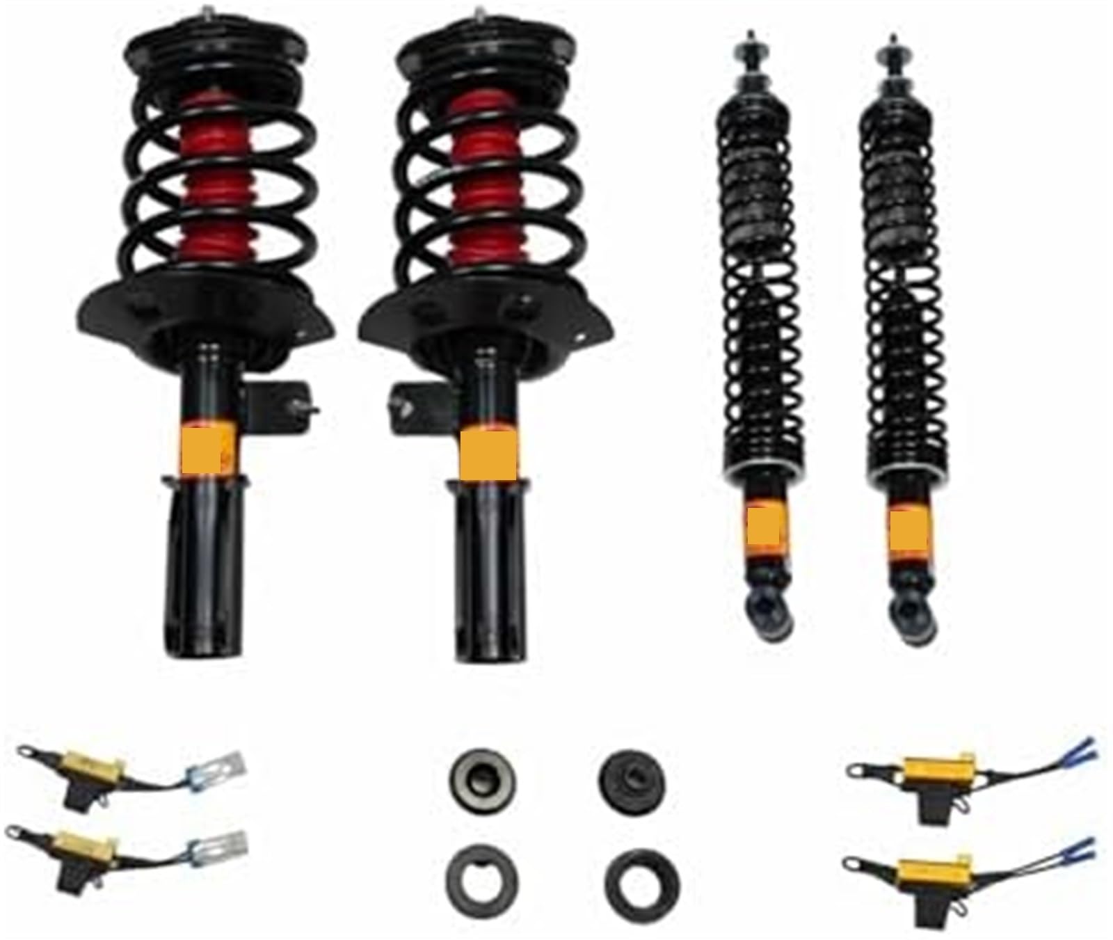 YLHMG 4-Rad-Luftfederungs-Umrüstsatz mit Widerstand, kompatibel mit 1997-1998, for Cadillac, Eldorado 4.6L (CA44ER) Austausch der Fahrwerksfeder von YLHMG
