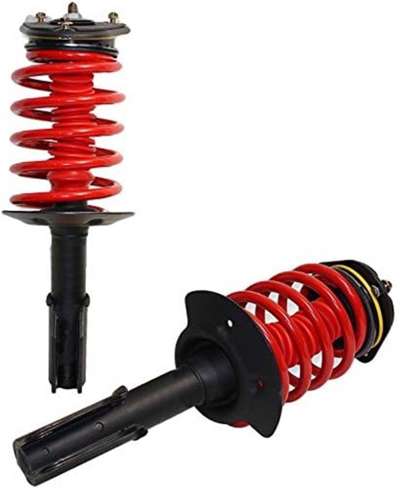 YLHMG 949-533 Umbausatz for vordere Luftfeder auf Schraubenfeder, kompatibel mit ausgewählten Cadillac-Modellen Austausch der Fahrwerksfeder von YLHMG