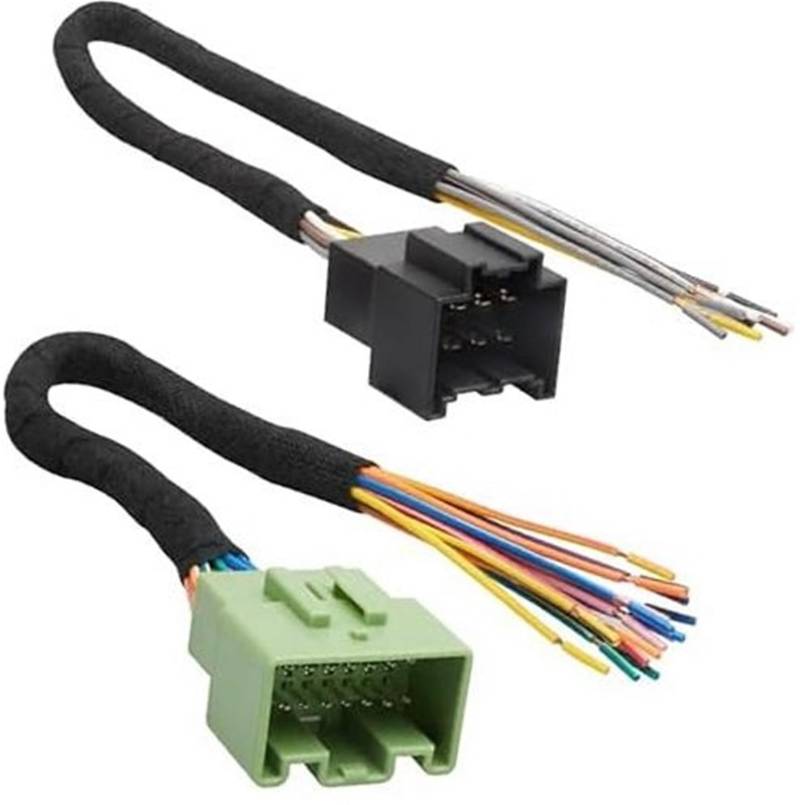 YLHMG Anschlussstecker for Bypass-Kabelbaumadapter des Autoradio-Verstärkers, for OEM-AMP-Ersatz, for GM, for GMC Sierra Yukon, for Chevrolet Tahoe Suburban 2014-2021, Nicht-Bose-Systeme Radio-Kabelad von YLHMG