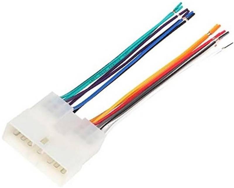 YLHMG Autoradio-Stereo-Kabelbaum, for ausgewählte 1985-1997 Geo Metro Prizm, for Isuzu, Trooper Installieren Sie den CD-Player-Empfänger-Kabelanschlusskabel-Steckeradapter Radio-Kabeladapter von YLHMG