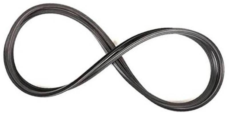 YLHMG Autotürkantenschutz, for Ford, for Mondeo, for Fusion 2007-2012 Auto-Schiebedach-Fensterdichtung Gummidichtungsstreifen Schiebedach Windgeräusch-Reduktionsstreifen von YLHMG