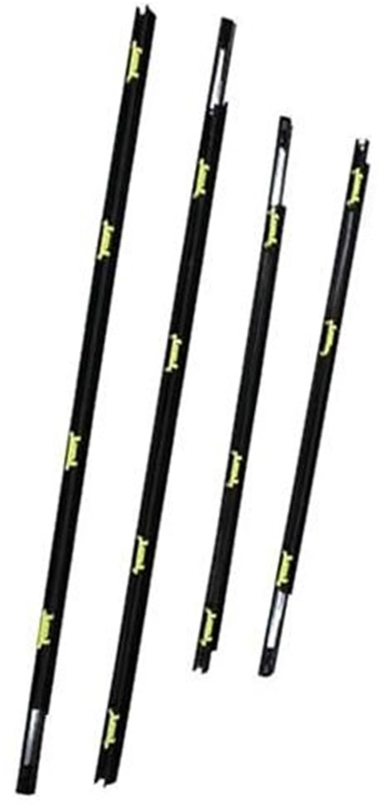 YLHMG Autotürkantenschutz Autoseitenfenster-Dichtungsstreifen Fensterglas-Dichtungsstreifen, for CRV 2002-2006 72410-S9A-003 Windgeräusch-Reduktionsstreifen von YLHMG