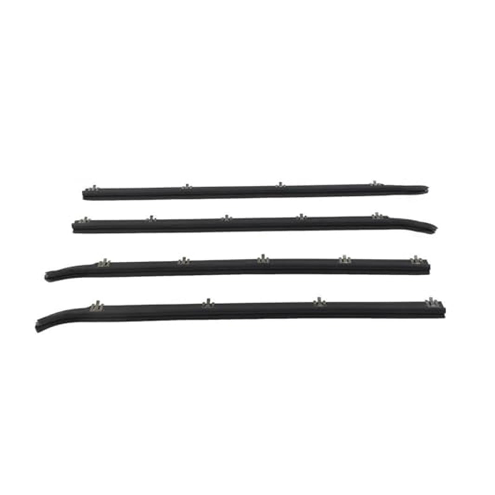 YLHMG Fenstertürdichtungen, 4 Stück, Auto-Außenfenster-Sweep-Trim-Dichtungen, Auto-Dichtungsstreifen for Bronco F250 F350 1987–1996 Gummiverkleidung für Autos YLHMG Fenstertürdichtungen, 4 Stück, Auto-Außenfenster-Sweep-Trim-Dichtungen, Auto-Dichtungsstreifen for Bronco F250 F350 1987–1996 Gummiverkleidung für Autos von YLHMG