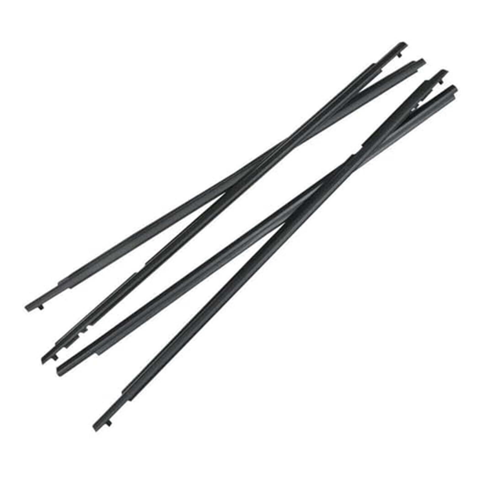 YLHMG Fenstertürdichtungen, 4 Stück, Auto-Außentür-Fenster-Gummi-Dichtungsstreifen, for Toyota, for Corolla, 2009–2012, wasserdichter Druckdichtungsstreifen, Autozubehör Gummiverkleidung für Autos(BLA YLHMG Fenstertürdichtungen, 4 Stück, Auto-Außentür-Fenster-Gummi-Dichtungsstreifen, for Toyota, for Corolla, 2009–2012, wasserdichter Druckdichtungsstreifen, Autozubehör Gummiverkleidung für Autos(BLA von YLHMG