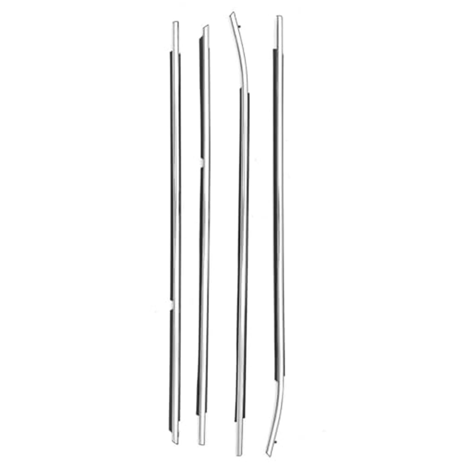 YLHMG Fenstertürdichtungen, 4 Stück, Auto-Dichtungsstreifen, Fensterdichtungsstreifen, for Toyota, for Camry 2006–2014, Türfensterdichtung, Gummi-Ziergürtel, Dichtungsstreifen Gummiverkleidung für Aut YLHMG Fenstertürdichtungen, 4 Stück, Auto-Dichtungsstreifen, Fensterdichtungsstreifen, for Toyota, for Camry 2006–2014, Türfensterdichtung, Gummi-Ziergürtel, Dichtungsstreifen Gummiverkleidung für Aut von YLHMG