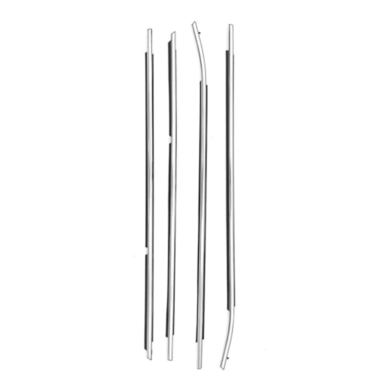 YLHMG Fenstertürdichtungen, 4 Stück, Auto-Dichtungsstreifen, Fensterdichtungsstreifen, for Toyota, for Camry 2006–2014, Türfensterdichtung, Gummi-Ziergürtel, Dichtungsstreifen Gummiverkleidung für Aut YLHMG Fenstertürdichtungen, 4 Stück, Auto-Dichtungsstreifen, Fensterdichtungsstreifen, for Toyota, for Camry 2006–2014, Türfensterdichtung, Gummi-Ziergürtel, Dichtungsstreifen Gummiverkleidung für Aut von YLHMG