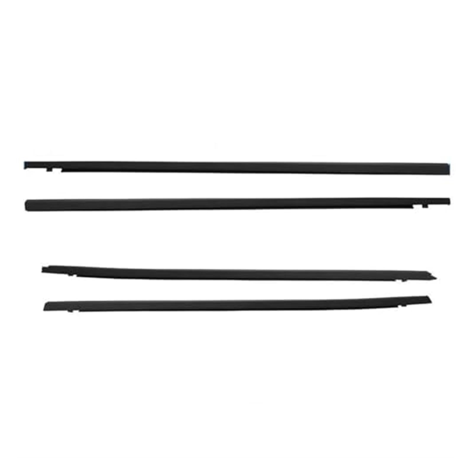 YLHMG Fenstertürdichtungen, 4 Stück, Autofenster-Dichtungsstreifen, Fensterglas-Dichtungsformleiste, for Civic, 2006–2019, äußere Dichtungsziergürtel-Gummistreifen Gummiverkleidung für Autos(BLACK 16- YLHMG Fenstertürdichtungen, 4 Stück, Autofenster-Dichtungsstreifen, Fensterglas-Dichtungsformleiste, for Civic, 2006–2019, äußere Dichtungsziergürtel-Gummistreifen Gummiverkleidung für Autos(BLACK 16- von YLHMG