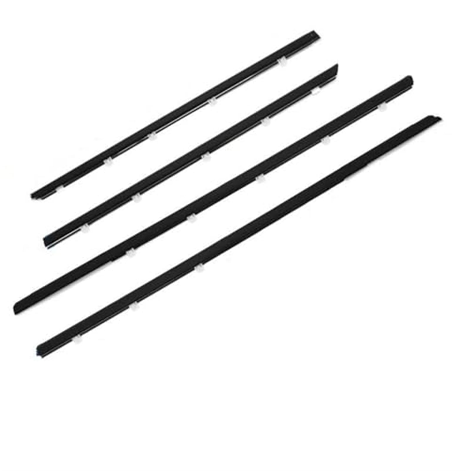 YLHMG Fenstertürdichtungen, 4 Stück, Autofenster-Dichtungsstreifen, Fensterglas-Dichtungsformleiste, for Civic, 2006–2019, äußere Dichtungsziergürtel-Gummistreifen Gummiverkleidung für Autos(BLACK 12- YLHMG Fenstertürdichtungen, 4 Stück, Autofenster-Dichtungsstreifen, Fensterglas-Dichtungsformleiste, for Civic, 2006–2019, äußere Dichtungsziergürtel-Gummistreifen Gummiverkleidung für Autos(BLACK 12- von YLHMG