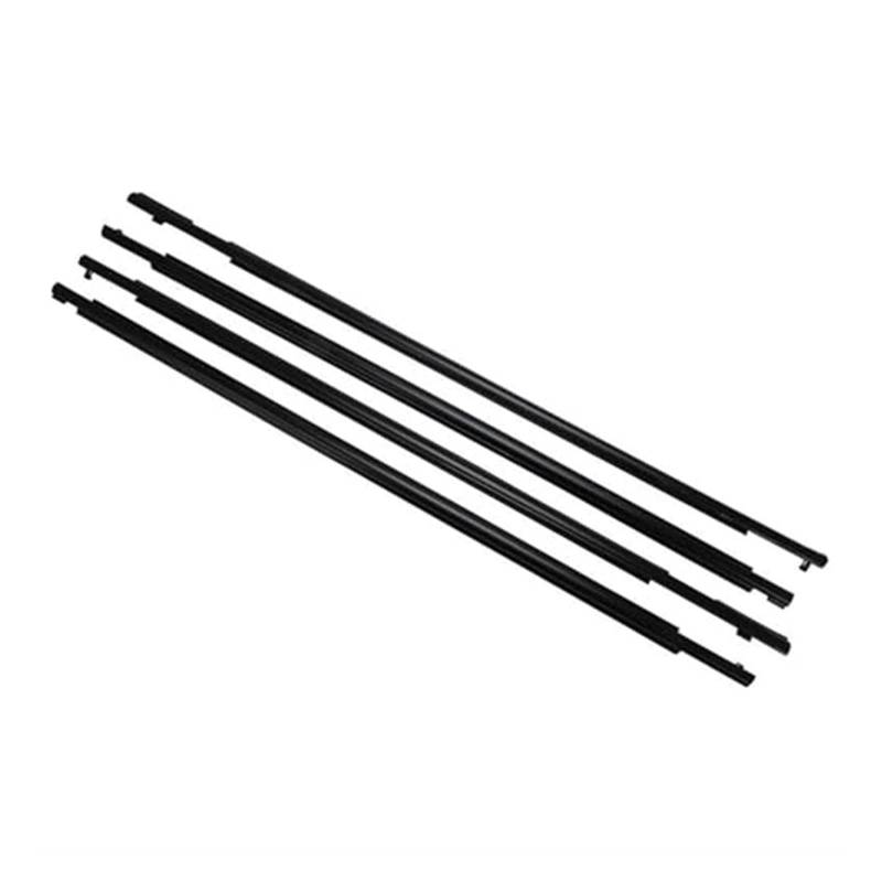 YLHMG Fenstertürdichtungen, Autofenster-Zierleiste, Dichtungsstreifen, Dichtungsgürtel 75711–68021, 75722–68021, for Toyota, for Wish 2010–2017, äußere Fensterglasdichtung aus Gummi Gummiverkleidung f von YLHMG