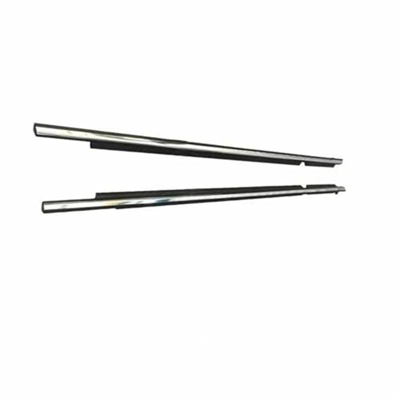 YLHMG Fenstertürdichtungen, Autofensterleiste, for Toyota, for Highlander for XU40 2012 2013 2014, Türdichtungsstreifen, regendichter Wetterglas-Dichtungsstreifen Gummiverkleidung für Autos(BLACK Plat von YLHMG