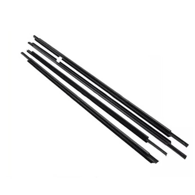 YLHMG Fenstertürdichtungen 4PCS Auto-Außentür-Gummi-Dichtungsstreifen-Dichtungsstreifen, for Toyota, for Land for Cruiser LC200 J200 2008-2021 Gummiverkleidung für Autos(Black Black) von YLHMG