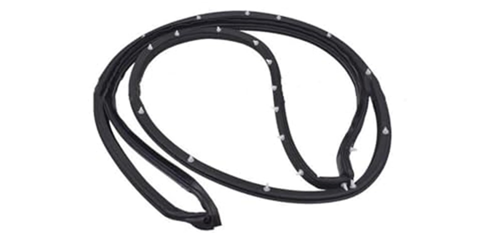 YLHMG Fenstertürdichtungen Türgummidichtungsstreifen, for Mitsubishi, for Montero for Pajero 3 4 for MK3 for MK4 V73 V75 V77 V78 V93 V97 V98 Gummiverkleidung für Autos(Black Front Left) von YLHMG