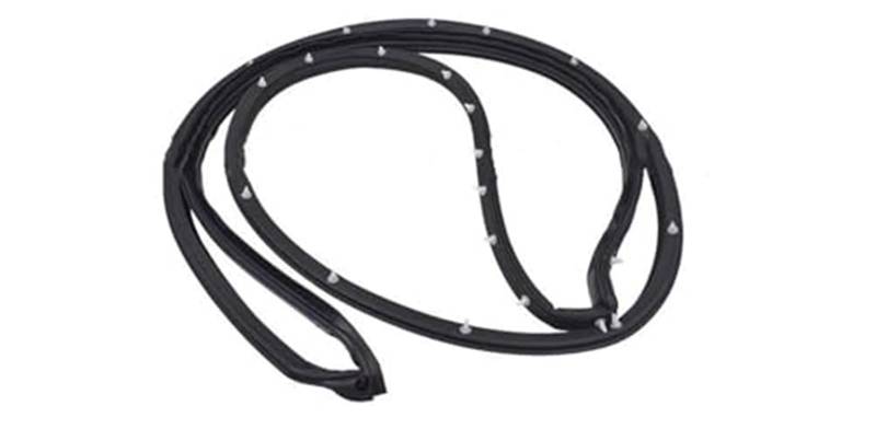 YLHMG Fenstertürdichtungen Türgummidichtungsstreifen, for Mitsubishi, for Montero for Pajero 3 4 for MK3 for MK4 V73 V75 V77 V78 V93 V97 V98 Gummiverkleidung für Autos(Black Front Left) von YLHMG