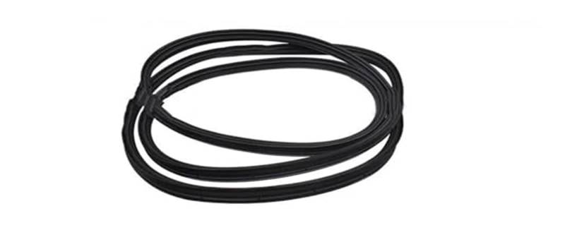 YLHMG Fenstertürdichtungen Türgummidichtungsstreifen, for Mitsubishi, for Montero for Pajero 3 4 for MK3 for MK4 V73 V75 V77 V78 V93 V97 V98 Gummiverkleidung für Autos(Black Tailgate Long) von YLHMG