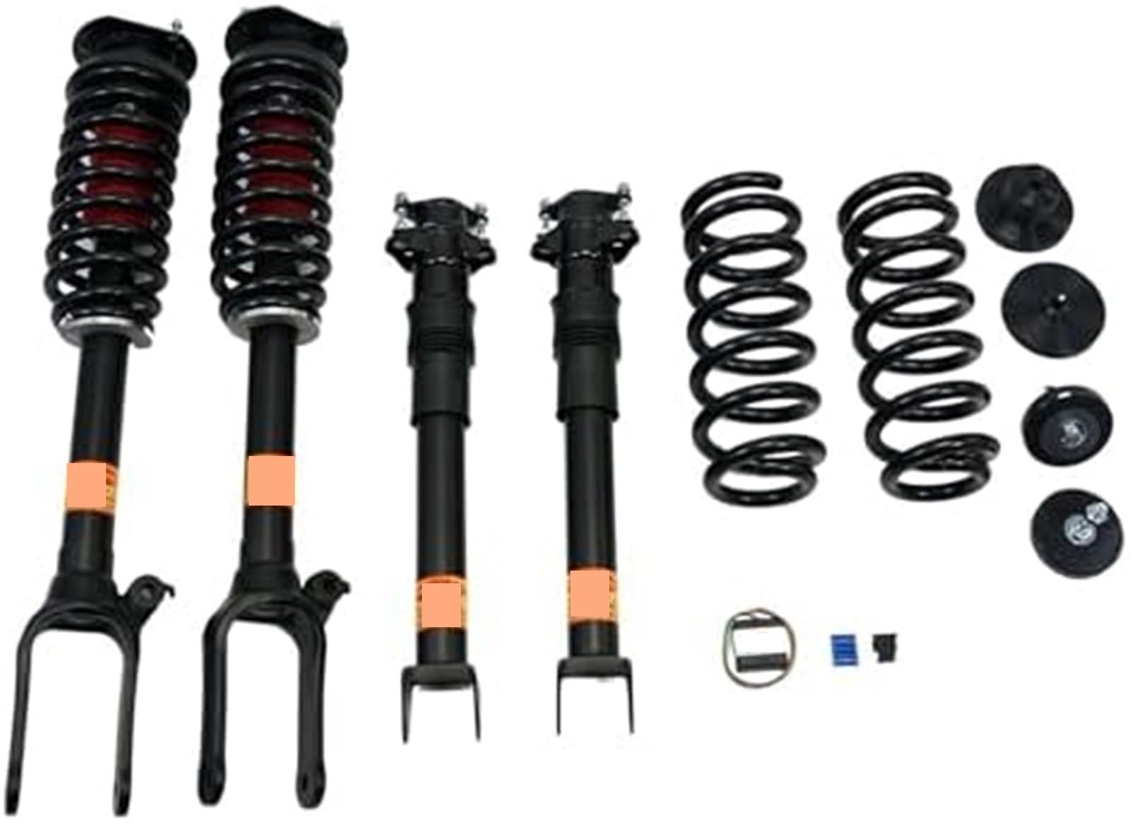 YLHMG Luftfederungs-Umrüstsatz, kompatibel mit Mercedes-Benz GL450 4MATIC 2007–2012, 4-Rad-Umrüstsatz mit Aufhängungs-Warnlichtmodul (MK14FM) Austausch der Fahrwerksfeder von YLHMG