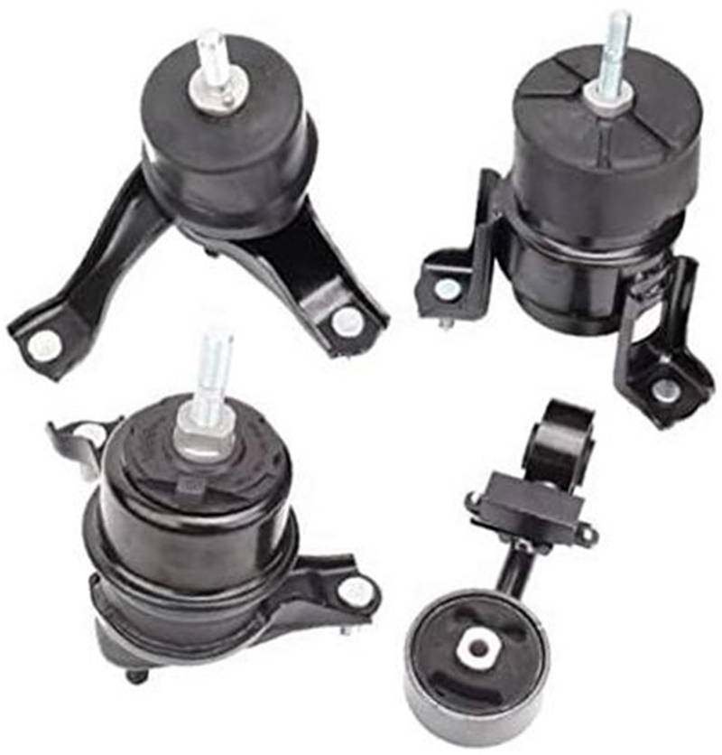 YLHMG Motor- und Getriebehalterungen, kompatibel mit Camry (2,4 l) 2002–2006 und Solara 2,4 l Automatikgetriebe 2004–2008, ersetzt OE A4203, A4204, A4207, A4211, 4er-Set Langlebige Motorhalterung von YLHMG