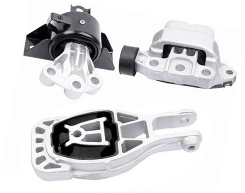 YLHMG Motor- und Getriebemontagesatz, kompatibel mit 2012–2019 Sonic 1.4T L4 und 2012–2018 Sonic 1.8L L4 Motor mit Schaltgetriebe, Ersatz OE A5595 95133816 A5596 95350019 A5922 95474686 3 STÜCK Langle von YLHMG