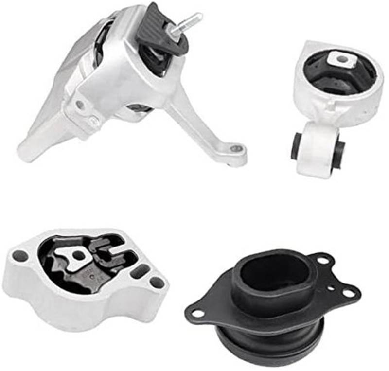 YLHMG Motorhalterung, kompatibel mit Altima 2,5-l-Automatikgetriebe 2007–2017, ersetzt OE A4339, A4340, A4350, A4353, 4-teiliges Set Langlebige Motorhalterung von YLHMG