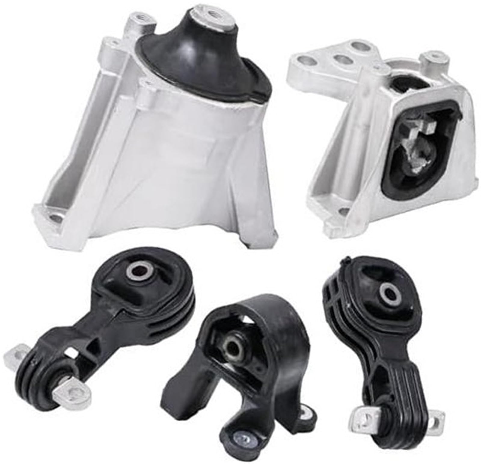 YLHMG Motorhalterungssatz, Getriebehalterung, kompatibel mit CRV 2.4L 2007–2011, 5-teilige Getriebemotorhalterung, ersetzt A65010, A4595, A4598, A4535, A4536 Langlebige Motorhalterung YLHMG Motorhalterungssatz, Getriebehalterung, kompatibel mit CRV 2.4L 2007–2011, 5-teilige Getriebemotorhalterung, ersetzt A65010, A4595, A4598, A4535, A4536 Langlebige Motorhalterung von YLHMG