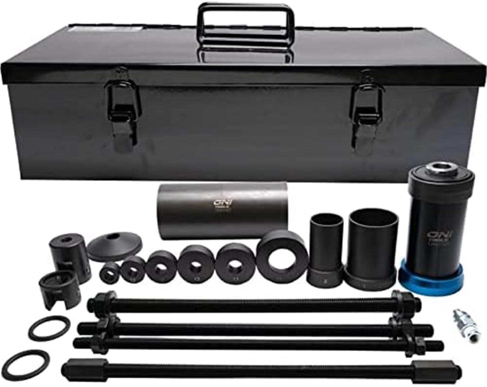 YLHMG Oni Tools Universal-Hydraulikwerkzeugsatz for Freightliner Airliner Peterbilt Low Air Leaf Pin Suspension Bushing Remover Installer, 18 Tonnen, Alternative zu 15030 50544012 Austausch der Fahrwe YLHMG Oni Tools Universal-Hydraulikwerkzeugsatz for Freightliner Airliner Peterbilt Low Air Leaf Pin Suspension Bushing Remover Installer, 18 Tonnen, Alternative zu 15030 50544012 Austausch der Fahrwe von YLHMG
