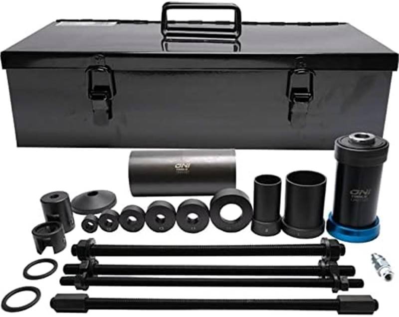 YLHMG Oni Tools Universal-Hydraulikwerkzeugsatz for Freightliner Airliner Peterbilt Low Air Leaf Pin Suspension Bushing Remover Installer, 18 Tonnen, Alternative zu 15030 50544012 Austausch der Fahrwe von YLHMG
