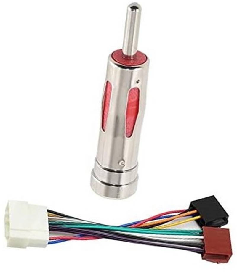 YLHMG Radio-Stereo-Ersatz, ISO-Standard-Kabelbaumstecker, Radio-Antennenadapter, passend for Insight CRV 1998–2012, 1998–2016, ausgewählte Modellersatzteile, for Pioneer JVC Alpin Radio-Kabeladapter von YLHMG