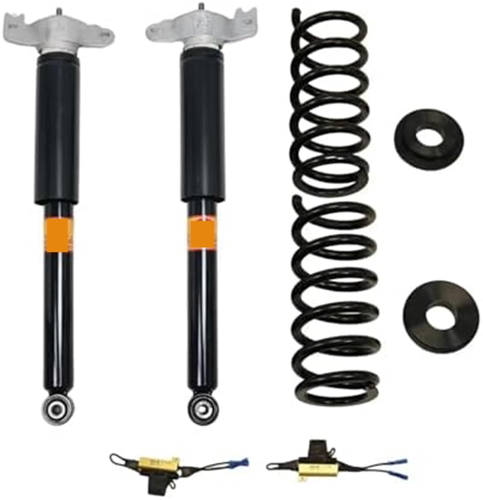YLHMG Umrüstsatz for Luftfederung hinten, kompatibel mit 2013–2019, for Cadillac, XTS FWD (XTS2R) Austausch der Fahrwerksfeder von YLHMG