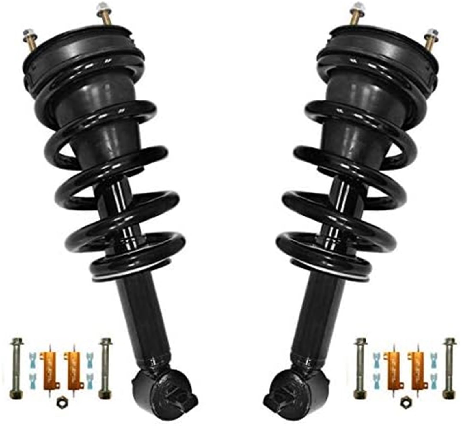 YLHMG Umrüstsatz for vordere Luft-Federbein-Schraubenfedern, Ersatz for GMC Yukon XL 1500, for Cadillac, Escalade EXT Escalade ESV 2007-2012, for Chevrolet Tahoe Suburban 1500 Avalanche 4WD RWD SCK251 YLHMG Umrüstsatz for vordere Luft-Federbein-Schraubenfedern, Ersatz for GMC Yukon XL 1500, for Cadillac, Escalade EXT Escalade ESV 2007-2012, for Chevrolet Tahoe Suburban 1500 Avalanche 4WD RWD SCK251 von YLHMG
