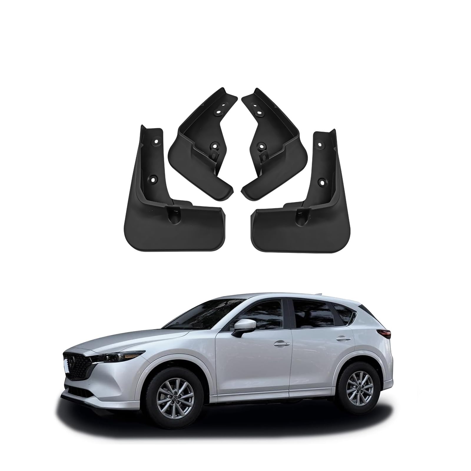 Auto Schmutzfänger Kotflugel für 2025 CX-5 2022-2023-2024 Custom Vordere Hintere Spritzschutz Gümmi Kotflügelschutz Radabdeckungen Mud Guard Flaps,Senden 1 Autowaschtuch Auto Schmutzfänger Kotflugel für 2025 CX-5 2022-2023-2024 Custom Vordere Hintere Spritzschutz Gümmi Kotflügelschutz Radabdeckungen Mud Guard Flaps,Senden 1 Autowaschtuch von YLOXFW