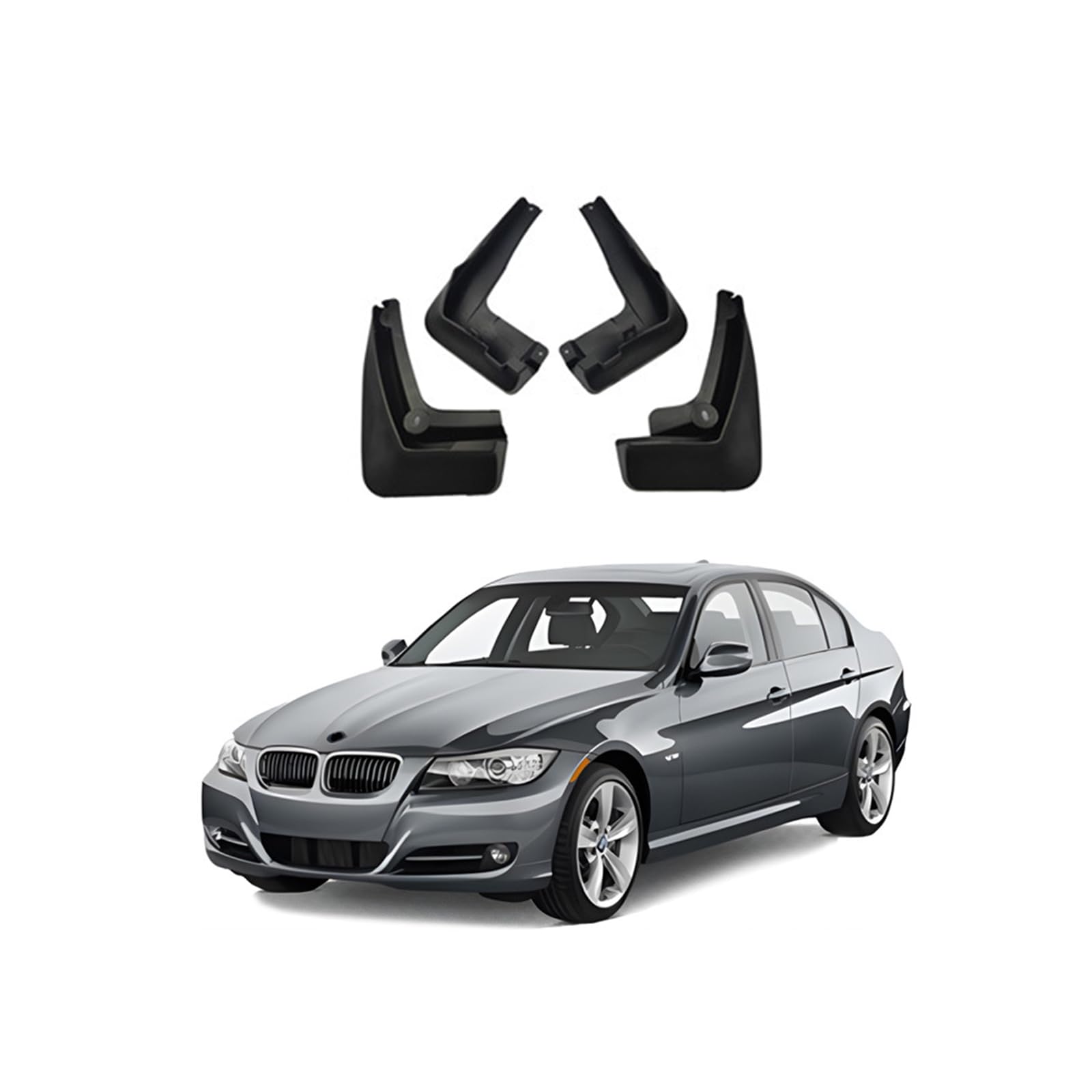 Auto Schmutzfänger Kotflugel für 3 Series E90/E92 2006-2011 Custom Vordere Hintere Spritzschutz Gümmi Kotflügelschutz Radabdeckungen Mud Guard Flaps,Senden 1 Autowaschtuch Auto Schmutzfänger Kotflugel für 3 Series E90/E92 2006-2011 Custom Vordere Hintere Spritzschutz Gümmi Kotflügelschutz Radabdeckungen Mud Guard Flaps,Senden 1 Autowaschtuch von YLOXFW