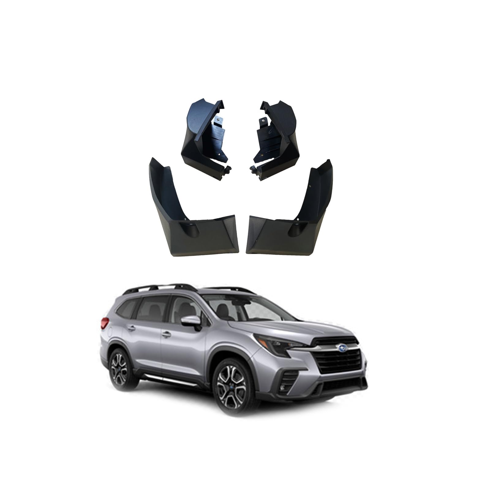 Auto Schmutzfänger Kotflugel für Ascent 2019-2025 Custom Vordere Hintere Spritzschutz Gümmi Kotflügelschutz Radabdeckungen Mud Guard Flaps,Senden 1 Autowaschtuch Auto Schmutzfänger Kotflugel für Ascent 2019-2025 Custom Vordere Hintere Spritzschutz Gümmi Kotflügelschutz Radabdeckungen Mud Guard Flaps,Senden 1 Autowaschtuch von YLOXFW