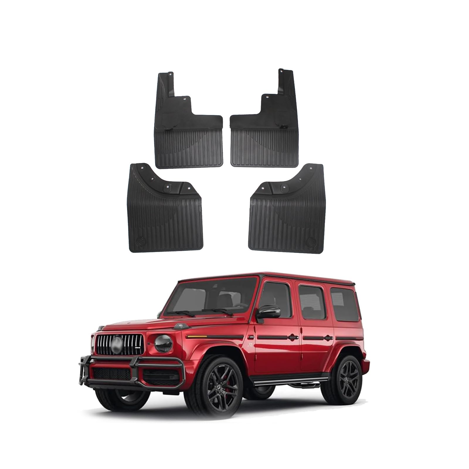 Auto Schmutzfänger Kotflugel für G-Class/G500/G550/AMG G55 G63 2019-2025 Custom Vordere Hintere Spritzschutz Gümmi Kotflügelschutz Radabdeckungen Mud Guard Flaps,Senden 1 Autowaschtuch Auto Schmutzfänger Kotflugel für G-Class/G500/G550/AMG G55 G63 2019-2025 Custom Vordere Hintere Spritzschutz Gümmi Kotflügelschutz Radabdeckungen Mud Guard Flaps,Senden 1 Autowaschtuch von YLOXFW