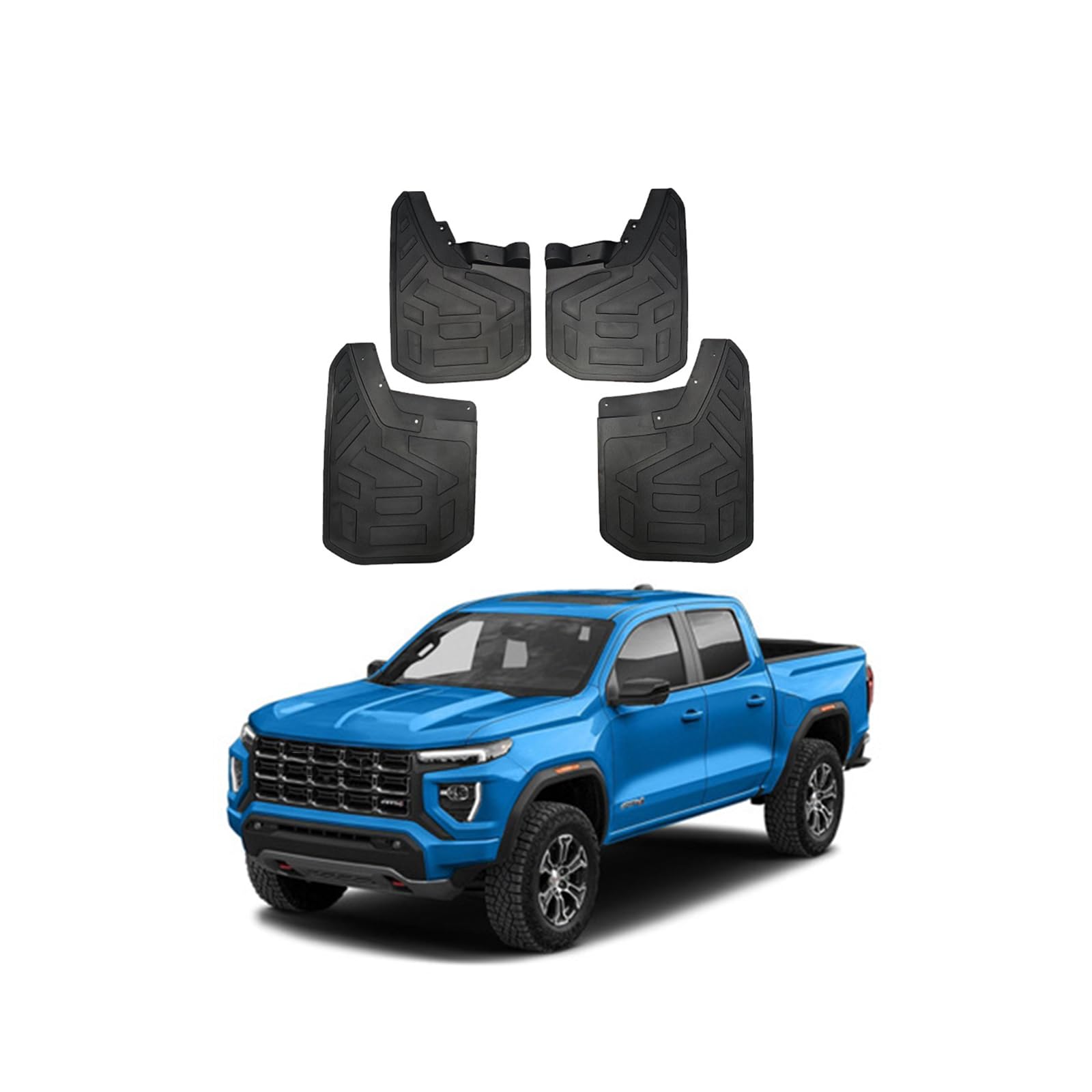 Auto Schmutzfänger Kotflugel für GMC Canyon 2024-2025 Custom Vordere Hintere Spritzschutz Gümmi Kotflügelschutz Radabdeckungen Mud Guard Flaps,Senden 1 Autowaschtuch Auto Schmutzfänger Kotflugel für GMC Canyon 2024-2025 Custom Vordere Hintere Spritzschutz Gümmi Kotflügelschutz Radabdeckungen Mud Guard Flaps,Senden 1 Autowaschtuch von YLOXFW