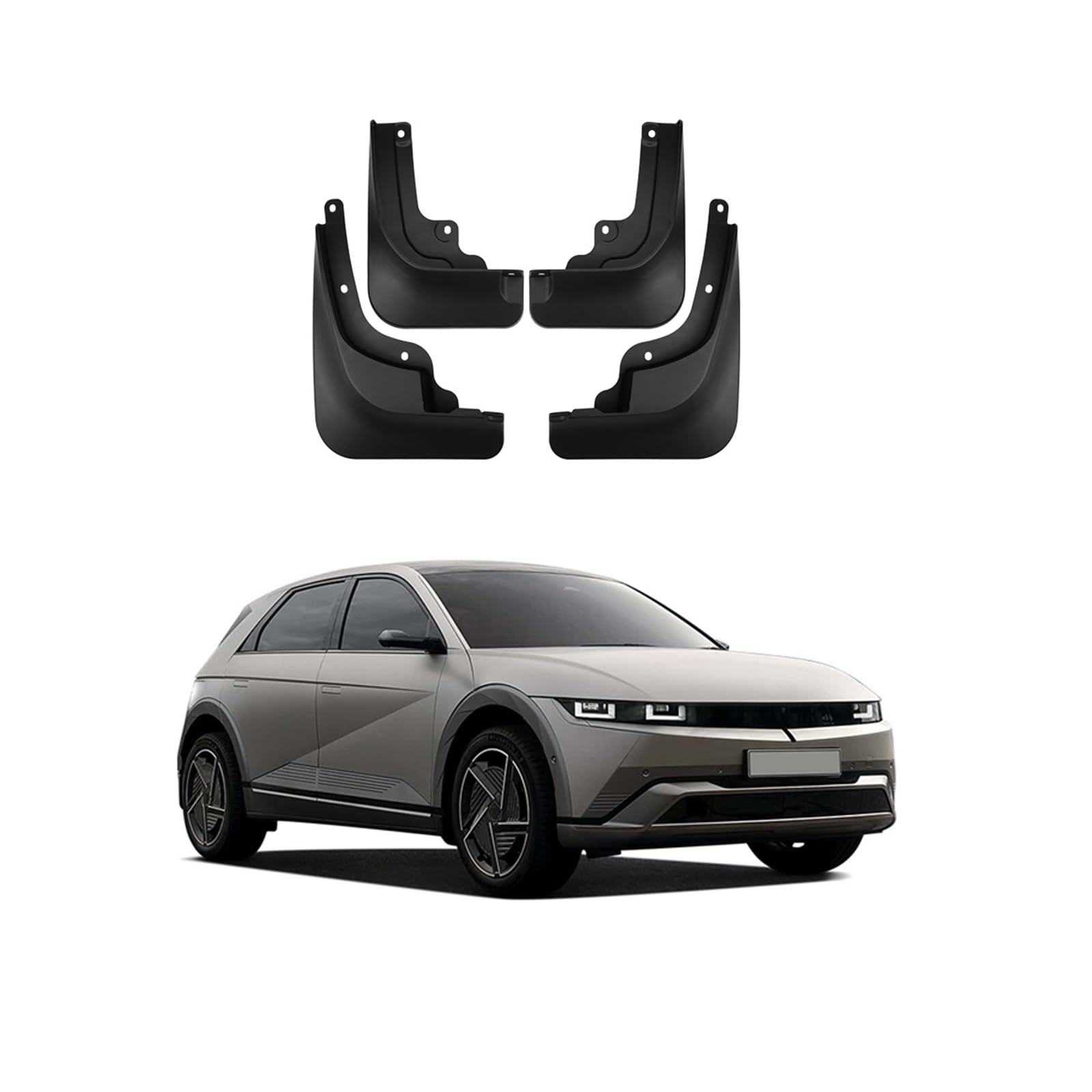 Auto Schmutzfänger Kotflugel für Ioniq 5 N-Line 2024-2025 Custom Vordere Hintere Spritzschutz Gümmi Kotflügelschutz Radabdeckungen Mud Guard Flaps,Senden 1 Autowaschtuch Auto Schmutzfänger Kotflugel für Ioniq 5 N-Line 2024-2025 Custom Vordere Hintere Spritzschutz Gümmi Kotflügelschutz Radabdeckungen Mud Guard Flaps,Senden 1 Autowaschtuch von YLOXFW
