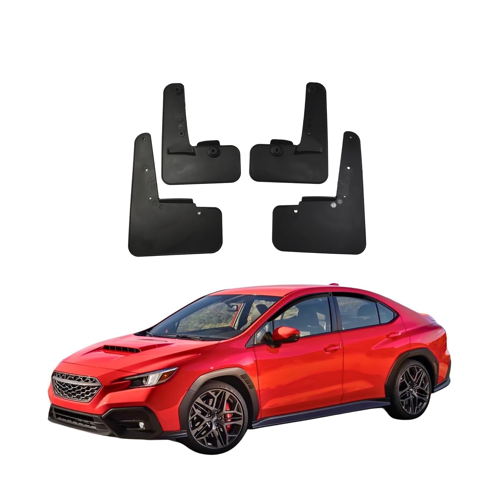 Auto Schmutzfänger Kotflugel für WRX 2022-2025 Custom Vordere Hintere Spritzschutz Gümmi Kotflügelschutz Radabdeckungen Mud Guard Flaps,Senden 1 Autowaschtuch Auto Schmutzfänger Kotflugel für WRX 2022-2025 Custom Vordere Hintere Spritzschutz Gümmi Kotflügelschutz Radabdeckungen Mud Guard Flaps,Senden 1 Autowaschtuch von YLOXFW