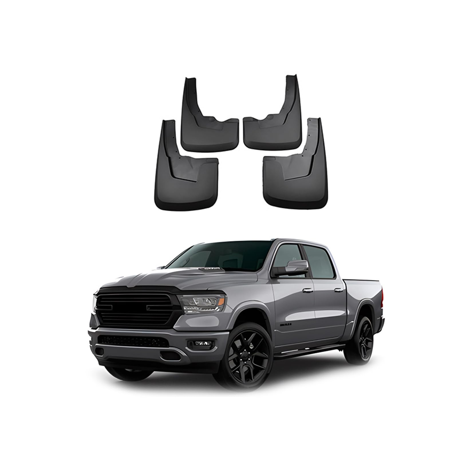 Wheel eyebrow,Auto Schmutzfänger Kotflugel für 2019-2025 Dodge Ram 1500 2500 3500 Custom Vordere Hintere Spritzschutz Gümmi Kotflügelschutz Radabdeckungen Mud Guard Flaps,Senden 1 Autowaschtuch Wheel eyebrow,Auto Schmutzfänger Kotflugel für 2019-2025 Dodge Ram 1500 2500 3500 Custom Vordere Hintere Spritzschutz Gümmi Kotflügelschutz Radabdeckungen Mud Guard Flaps,Senden 1 Autowaschtuch von YLOXFW