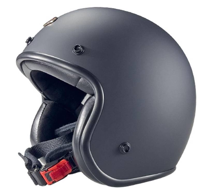 Jethelm Vintage Motorradhelm Roller-Helm Scooter-Helm Moped Mofa-Helm Chopper Retro Vintage Biker Helmet ECEDOT Zulassung mit Visier Motorradhelm 3,S=55~56cm von YMCXZDP