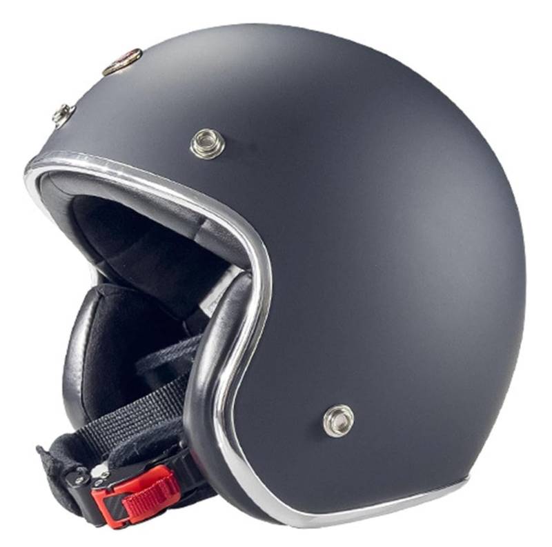 Motorradhelm Jethelm Scooter-Helm mit ECEDOT Zertifiziert Mofa-Helm Retro Motorrad Half Helm Moped Scooter Cruiser Jet Helm 3/4 Helm für Damen Herren Erwachsene 2,L=59~60cm von YMCXZDP