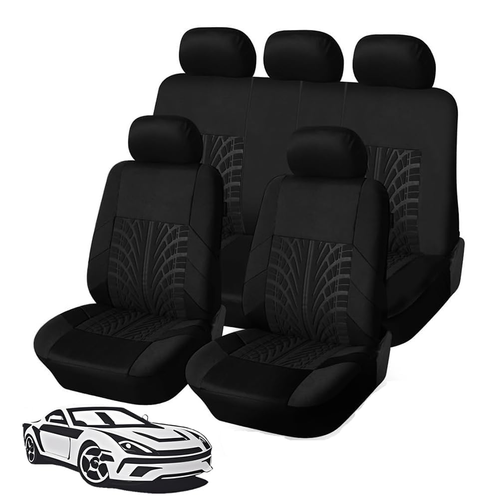 YMNBFCX Auto Sitzbezüge,für MG ZS Hybrid+ Luxury (2024) Sitzbezug Auto Vordersitze,Schonbezug Autositz, Atmungsaktiv Verschleißfest Bequem,B-5Seat von YMNBFCX